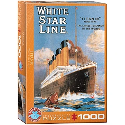 Image de Puzzle Eurographics Titanic, 1000 pièces