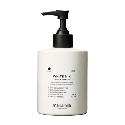 Afbeelding van Maria Nila Colour Refresh White Mix 0,00 300ml Haibu by Kapperskorting.com
