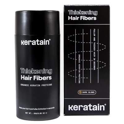Afbeelding van Keratain Thickening Hair Fibers Dark Blonde 25 gr