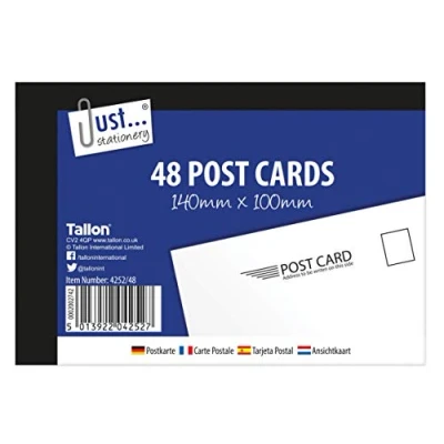 Afbeelding van Tallon Just Stationery Ansichtkaarten, 140 x 100 mm, 48 stuks