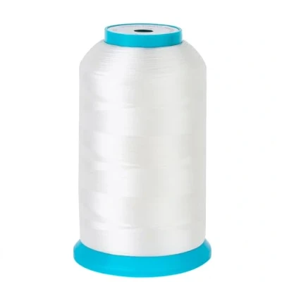 Afbeelding van New brothread Wit 5000M (5500Y) Polyester Garen Borduurmachine Draad/Borduurspoel voor Brother/Babylock/Janome/Kenmore/Singer Borduur en naaimachine