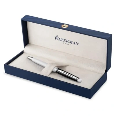 Image de Stylo à bille Waterman Hémisphère Colour Blocking Noir et Blanc