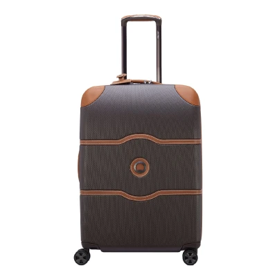 Afbeelding van Delsey Chatelet Air 2.0 4 Wheel Medium Trolley 66 marron Harde Koffer