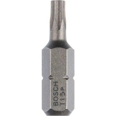 Afbeelding van Bosch Accessories 2607001608 T bit 15 Extra hard C 6.3 10 stuk(s)