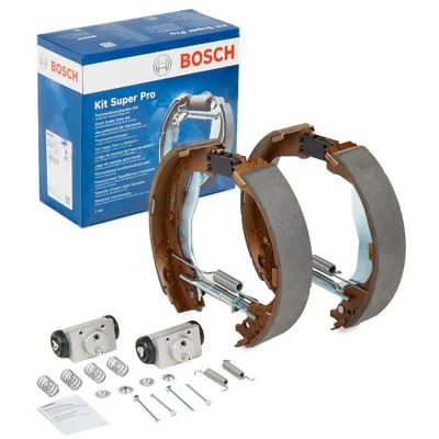 Afbeelding van BOSCH 0 204 114 709 Remschoenen 294 57 Met toebehoren, wielremcilinder automatische bijstelling VOLKSWAGEN: Amarok Pickup