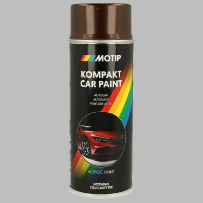 Afbeelding van Motip 51300 Autolak Spuitbus Bruin 400ml Weerbestendig Slijtvaste Lak