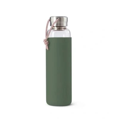 Afbeelding van Black+Blum Glazen Waterfles 600ml Olive