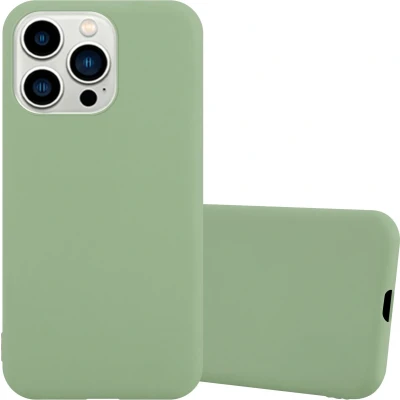 Afbeelding van Cadorabo Hoesje geschikt voor Apple iPhone 14 PRO MAX in CANDY PASTEL GROEN Beschermhoes gemaakt van flexibel TPU silicone Case Cover