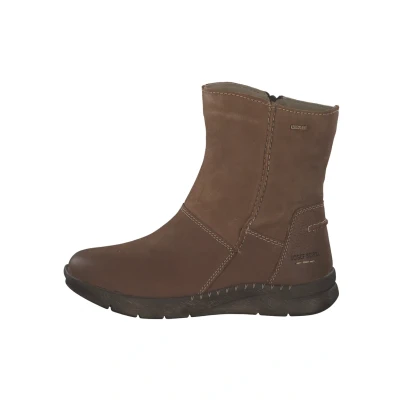 Afbeelding van Josef Seibel Conny Korte laarzen Braun castagne, Dames, Maat: 42, castagne Leer
