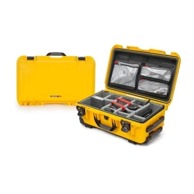 Afbeelding van Nanuk 935 case w/lid org./divider Yellow Pro Photo Kit