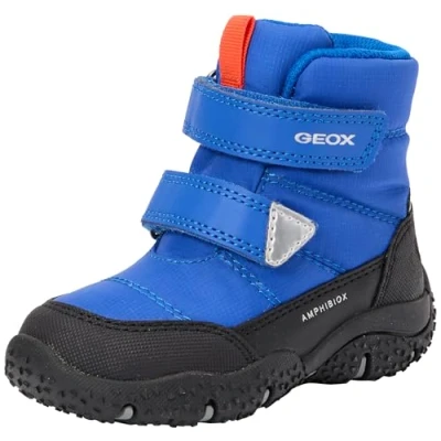Afbeelding van Geox Baltic BOY ABX Snowboots voor kinderen, Maat: 23, Royal/orange Textiel/ synthetisch