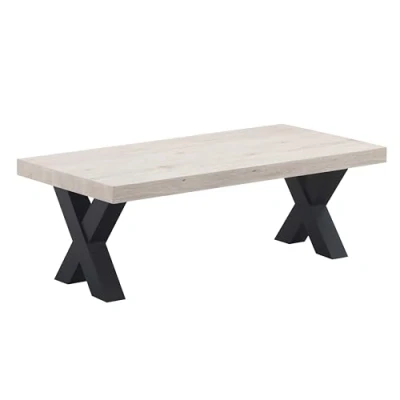 Afbeelding van Emob Salontafel Bruin 130x65x45 cm
