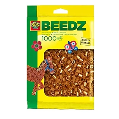 Afbeelding van Ses strijkkralen bruin 1000 st 00705