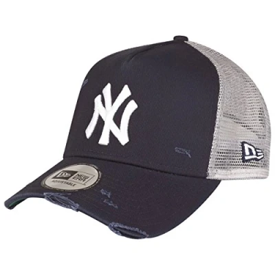 Afbeelding van New Era MLB Baseball Trucker Cap Mesh Verstelbare Snapback Hoed NY LA