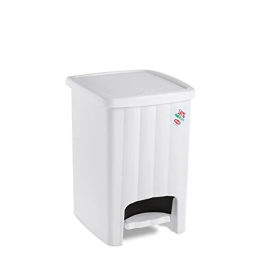 Afbeelding van Stefanplast Marguerite 20 l vierkant Wit