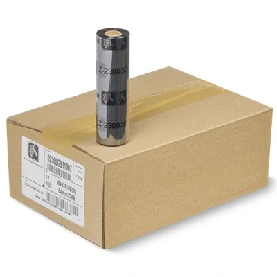 Image de Zebra 2300 ruban de cire (02300GS11007) 110 mm x 74 m (12 rubans)