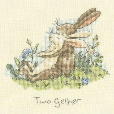 Afbeelding van Bothy Threads Anita Jeram TwoGether borduren (pakket) XAJ26