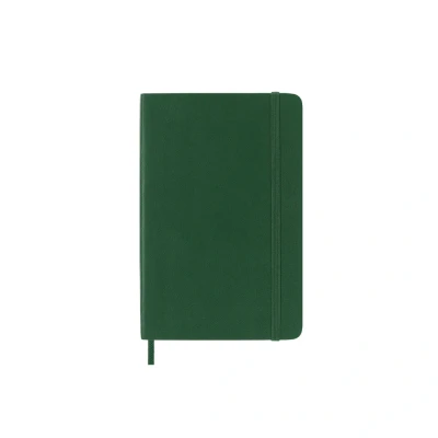 Afbeelding van Notitieboek Moleskine pocket 90x140mm blanco soft cover myrtle green