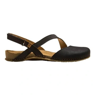 Afbeelding van El Naturalista Gesloten sandalen, zwart.