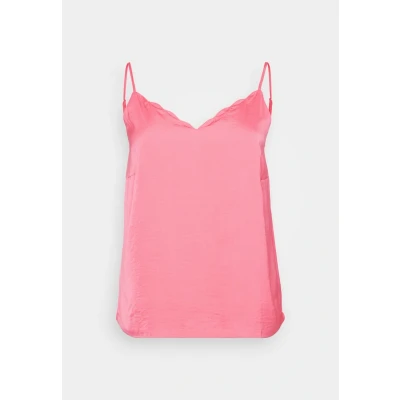 Afbeelding van Only Carmakoma CARDEBBIE SINGLET WVN NOOS Camellia Rose