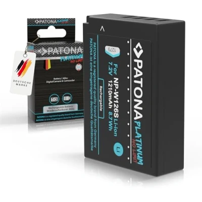 Afbeelding van Patona Accu Batterij Fuji NP W126S 1140mAh Platinum Kwaliteit