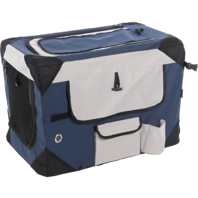 Afbeelding van Opvouwbare Reisbench hondenbench blauw S