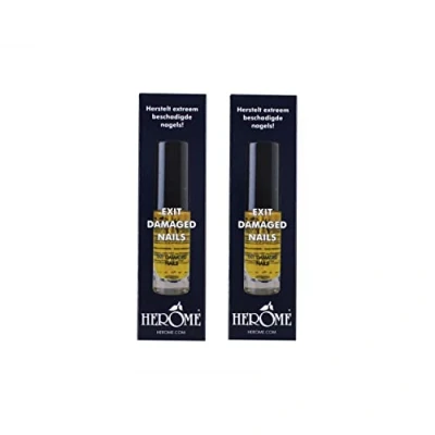Image de Herome 2 pack Soin Sos Ongles Abîmés Réparateur Pour Des Très Endommagés Après Faux (Exit Damaged Nails) x 7ml