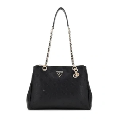 Afbeelding van Guess Cresidia Status Shldr Satchel black