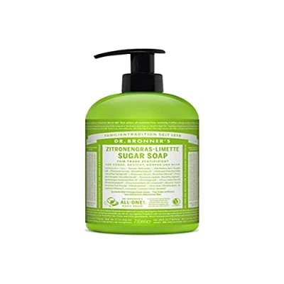 Afbeelding van Lemongrass Lime Shikakai Organic Sugar Soap Gel 709 ml