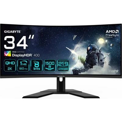 Afbeelding van Monitor Gigabyte 34&quot; Quad HD