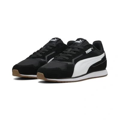 Image de PUMA Softride St Miler Sneakers Unisex, Chaussures, Blanc/Noir/Gum, 44