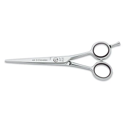 Afbeelding van 3 Claveles Air kappersschaar, 6,5 inch cranberry 16,5 cm