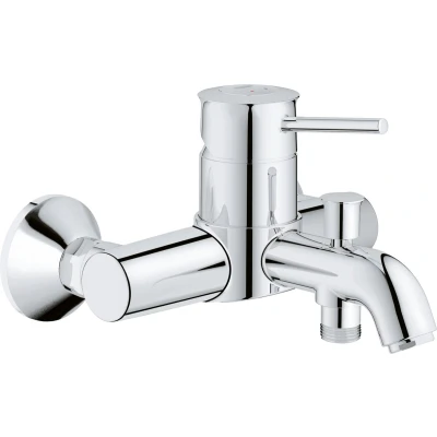 Afbeelding van GROHE QuickFix Start Classic badmengkraan met S koppelingen HOH = 15
