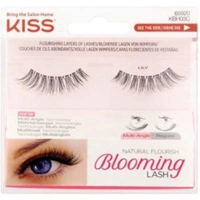 Afbeelding van Kiss My Face Blooming Lash ( 1 Couple ) False Eyelashes Lily&#039;S Glowing Look