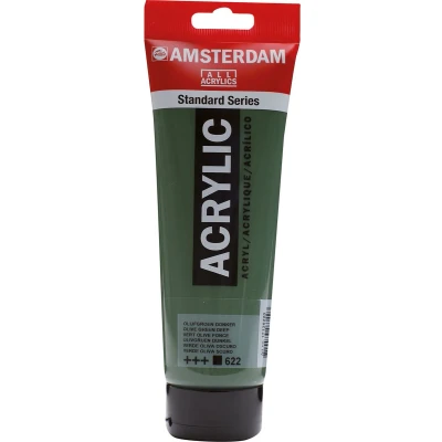 Afbeelding van Acrylverf 622 Olijfgroen Donker Amsterdam 250 ml
