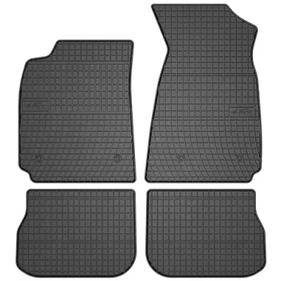 Afbeelding van M MOTOS rubberen vloermatten voor Audi A4 B5 1994 2001 Maak autorijden comfortabeler met de zwarte antislip automat ET Vloermat alle weersomstandigheden, bescherming tegen vuil