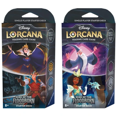 Afbeelding van Disney Lorcana Rise of the Floodborn Starter Deck (set van 2 inclusief boosters)