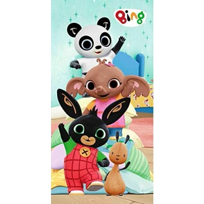 Afbeelding van Bing Bunny Strandlaken Friends 70 x 140 cm Multi