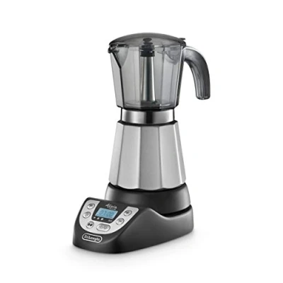 Afbeelding van De&#039;Longhi Alicia Plus EMKP 63.B Half automatisch Elektrische Moka Express 0,25 l