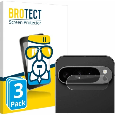 Afbeelding van BROTECT Screenprotector voor Google Pixel 9 Pro XL (ALLEEN Camera Lens) Folie Beschermfolie Beschermglas transparant (3 Stuks)