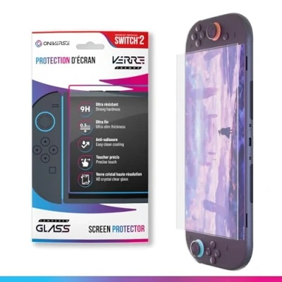 Afbeelding van Oniverse Transparant beschermend scherm voor Nintendo Switch™ 2