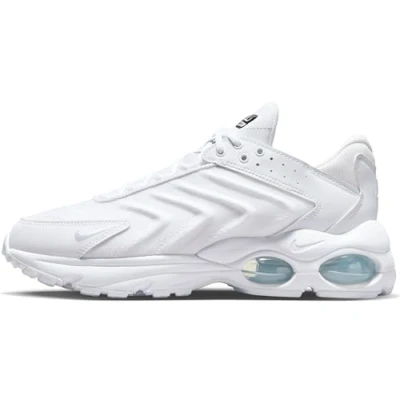 Afbeelding van Nike Sportswear AIR MAX Sneakers laag, Heren, Maat: 41, White/black Imitatieleer/ textiel