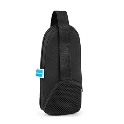 Afbeelding van MAM Thermal Bag met isolerende laag, flessentas houdt vloeistoffen urenlang warm of koud, geschikt als warmhoudtas koeltasje voor alle gangbare babyflesjes, zwart