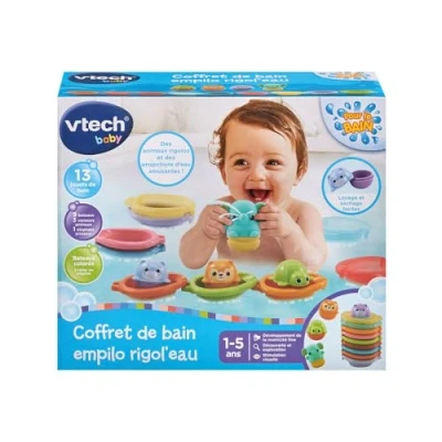 Image de Jeu d&#039;éveil Vtech Baby Coffret de bain empilo rigol&#039;eau