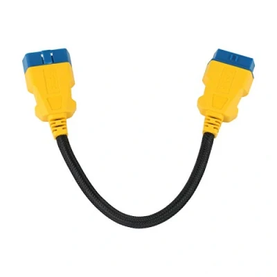 Afbeelding van OURANTOOLS OBD 2 verlengkabel adapter 16 pinnen 36 cm II mannelijk naar vrouwelijk diagnose auto kabel connector met nylon materiaal voor diagnostische scanner gereedschap