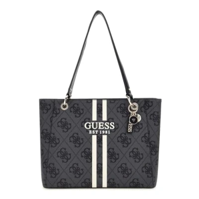 Afbeelding van GUESS Logo Noelle II Tote Coal