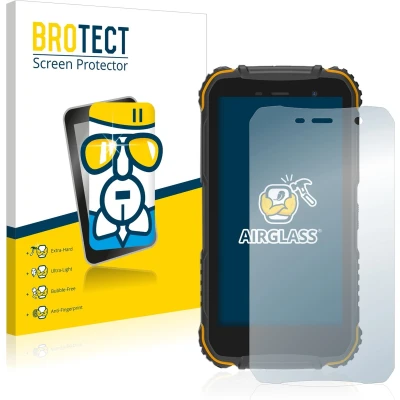 Afbeelding van BROTECT Screenprotector voor Doogee S35 Folie Beschermfolie Beschermglas transparant