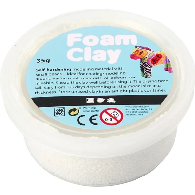 Afbeelding van Foam Clay Wit, 35gr.