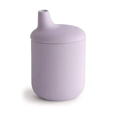 Afbeelding van Mushie siliconen tuitbeker soft lilac