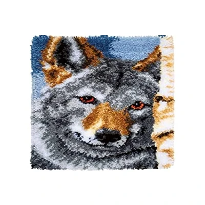 Afbeelding van Wolf Knoopvorm kleed